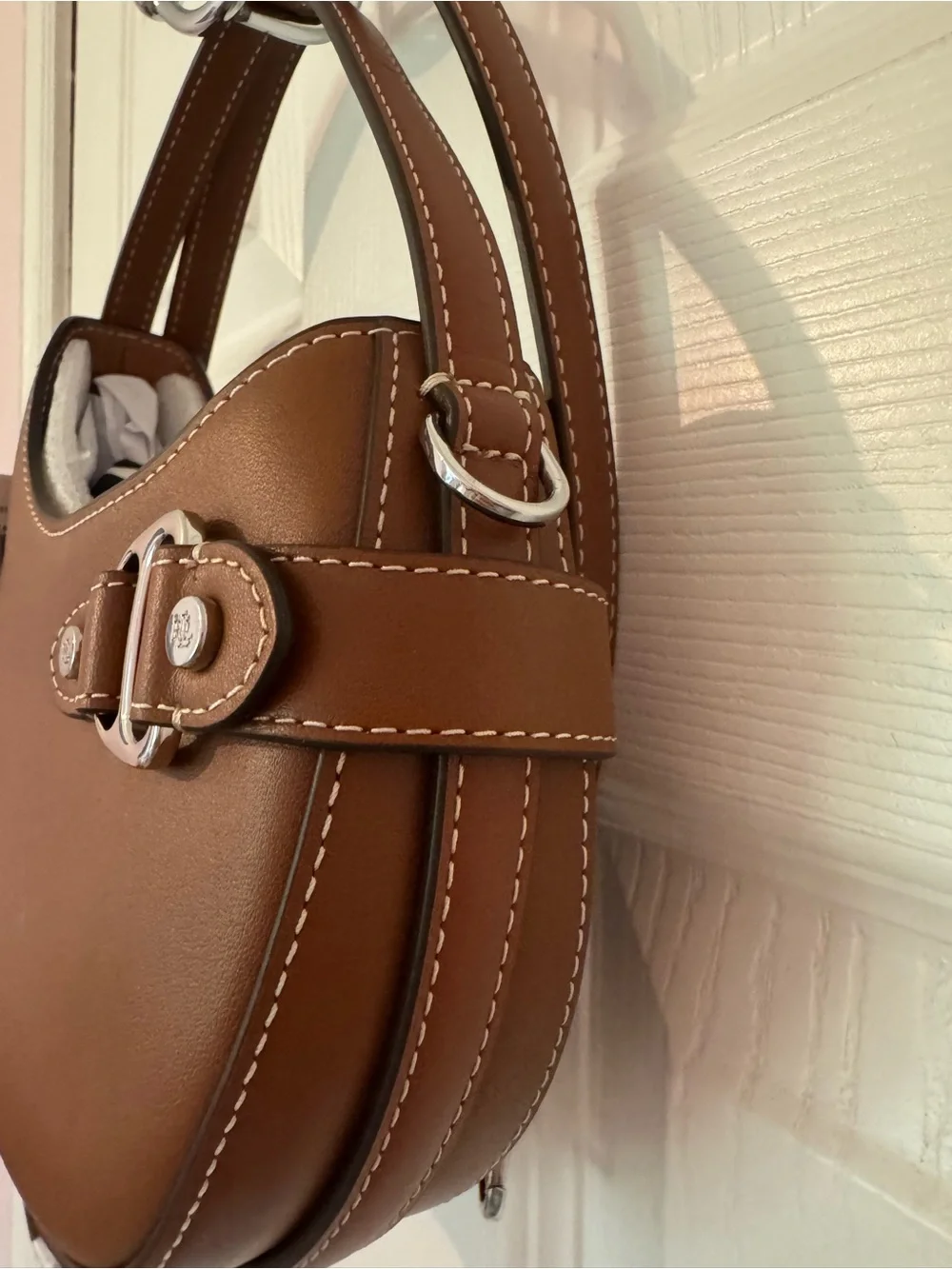 Lauren Ralph Lauren Leather Small Tasha Crossbody Bag